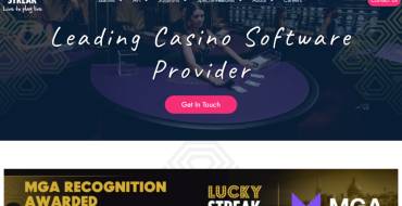 LuckyStreak: Sito web
