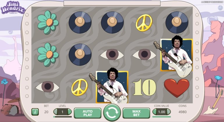 slot machine jimi Hendrix