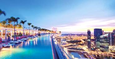 Marina Bay Sands: La piscina a sfioro
