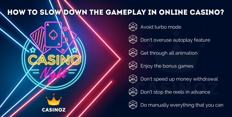 ritmo di gioco nel casinò online