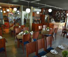 Caliente Casino Tijuana Hipodromo: Restaurante en el hotel