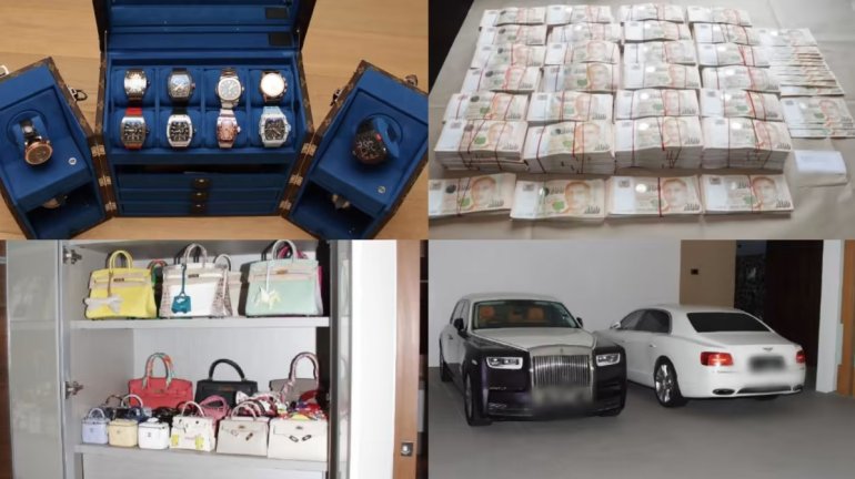 Singapore Riciclaggio di denaro, beni sequestrati dalla polizia