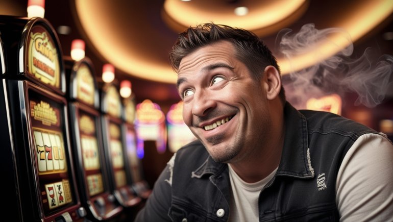 enormi jackpot nei sogni di un giocatore d'azzardo
