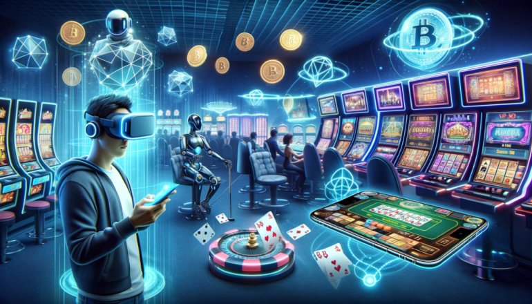 Come appare la sala di un casinò nella realtà virtuale