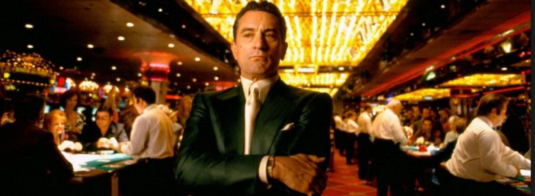 Robert de Niro in the movie Casino Robert de Niro in the movie Casino