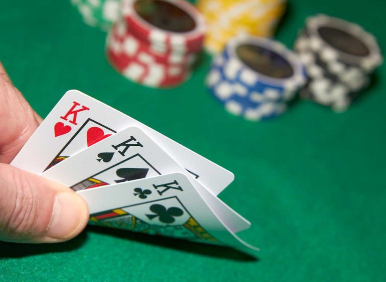 carte da gioco - 3 re