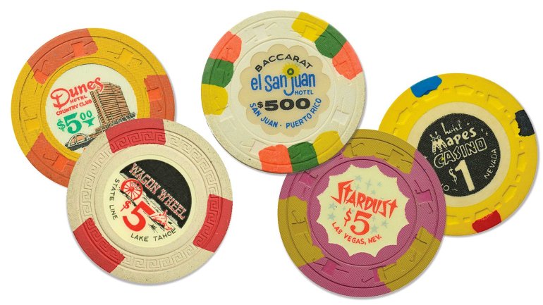collecting vintage casinos chips
